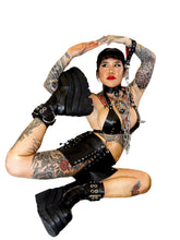 Load image into Gallery viewer, Heavy Duty Industrial Chain Leash Black/Red