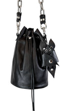 Load image into Gallery viewer, Industrial Chain Bucket Bag-Black