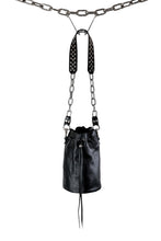 Load image into Gallery viewer, Industrial Chain Bucket Bag-Black