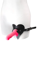 Load image into Gallery viewer, Heartthrob Thigh Rider Strap On Harness- Black Patent