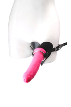 Load image into Gallery viewer, Heartthrob Thigh Rider Strap On Harness- Black Patent