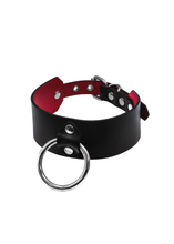 Load image into Gallery viewer, O ring Choker black/red