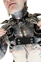 Load image into Gallery viewer, Heavy Duty Bulldog Harness with Stainless Steel Chain