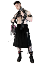 Load image into Gallery viewer, Rosebud Shoulder Bag - Black/Magenta
