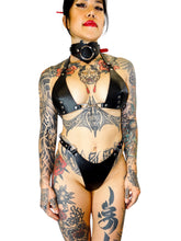 Load image into Gallery viewer, Industrial Chain Bikini Black/Red
