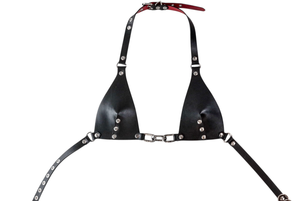 Industrial Chain Bikini Black/Red