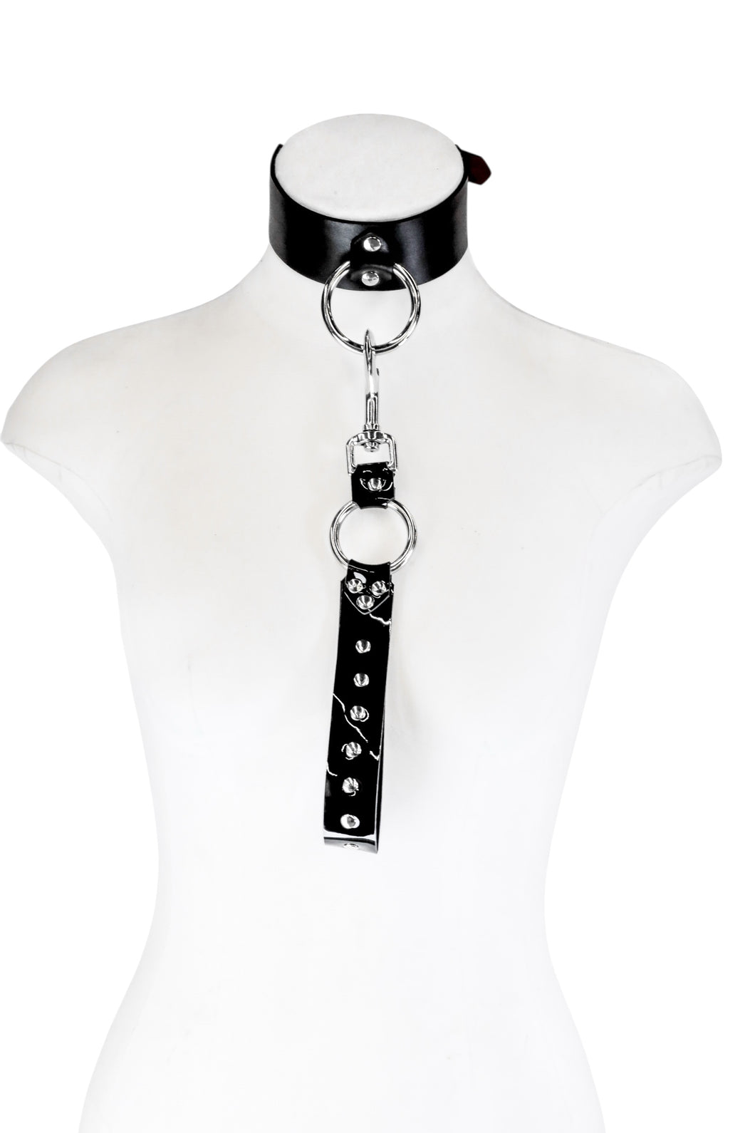 Possessive Leash Black Patent