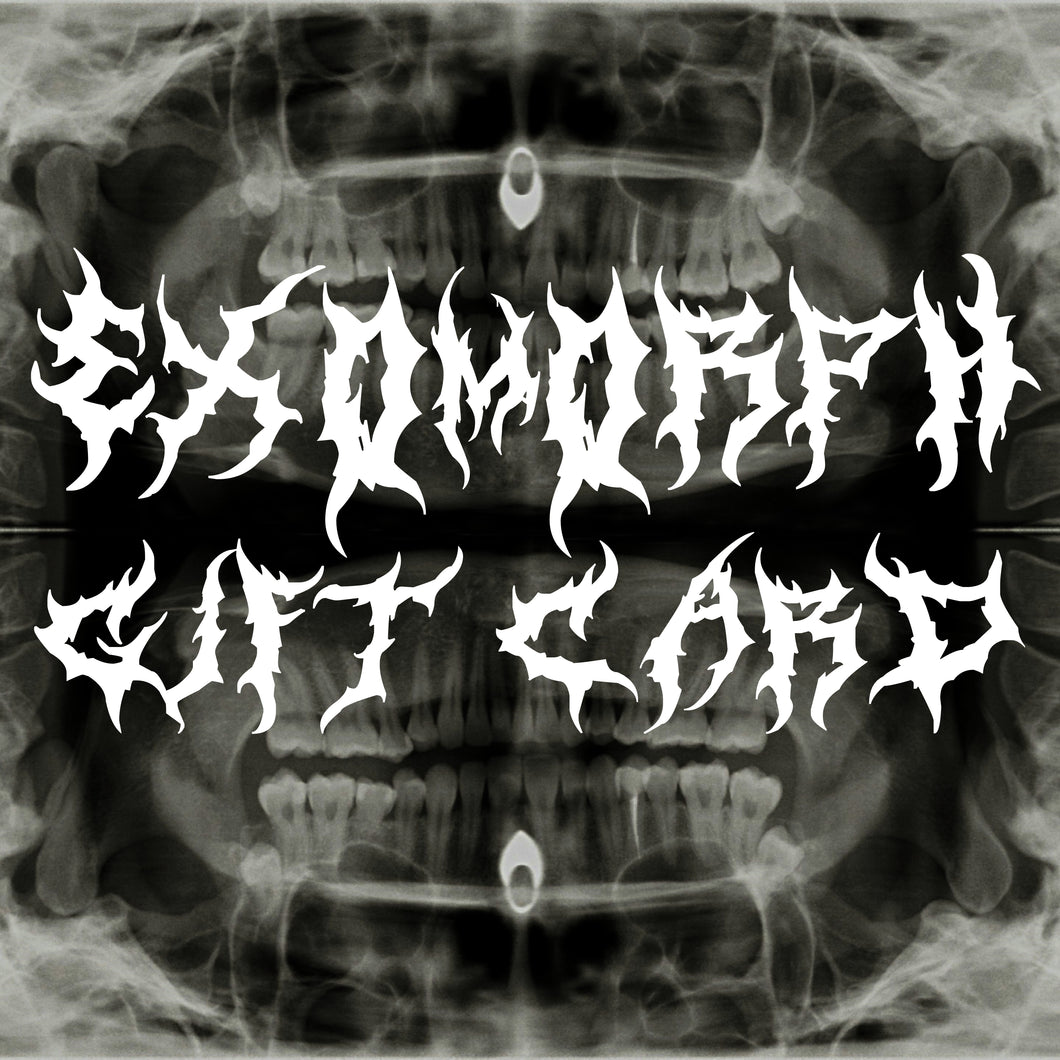 EXOMORPH Gift Card