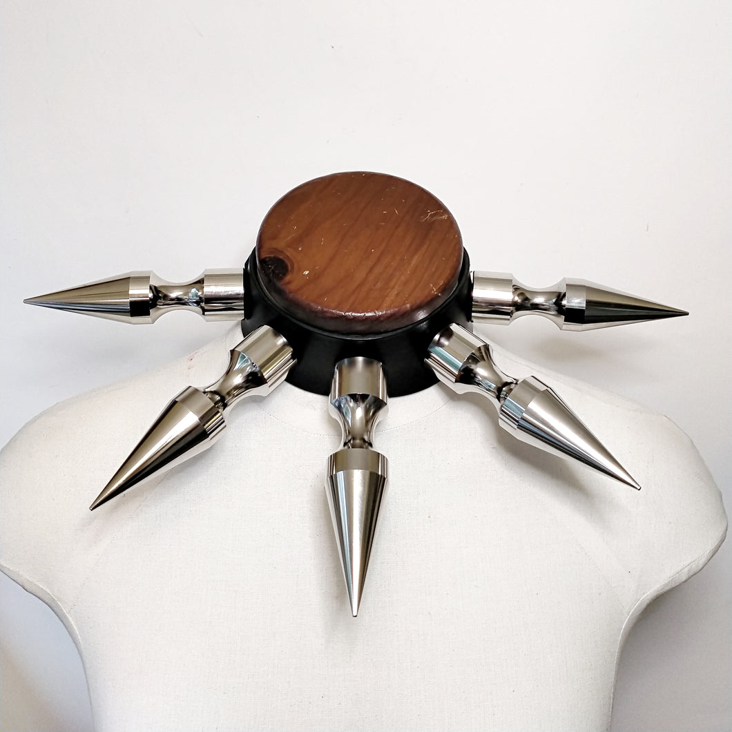 Morningstar Spike Choker - Leather