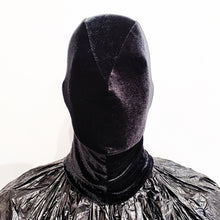 Load image into Gallery viewer, Black Velvet Hood

